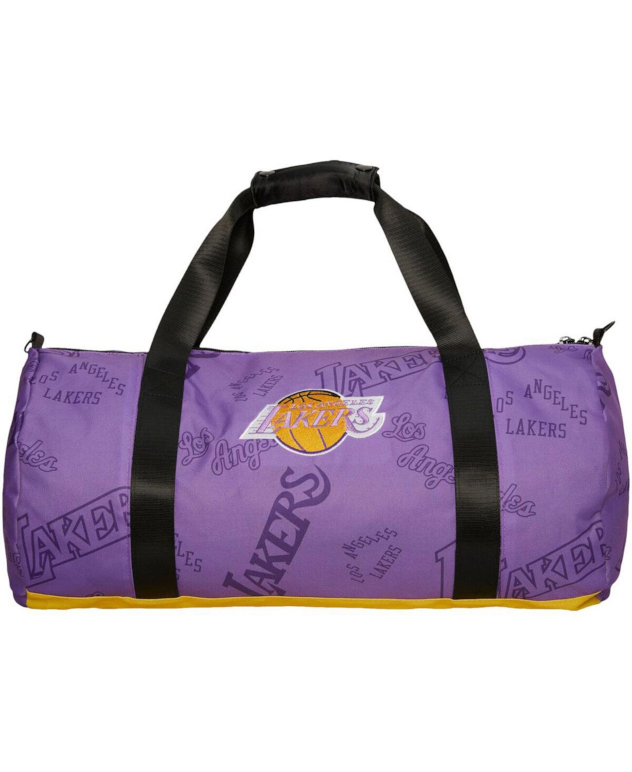 Мужская и женская спортивная сумка с логотипом команды Los Angeles Lakers Mitchell & Ness