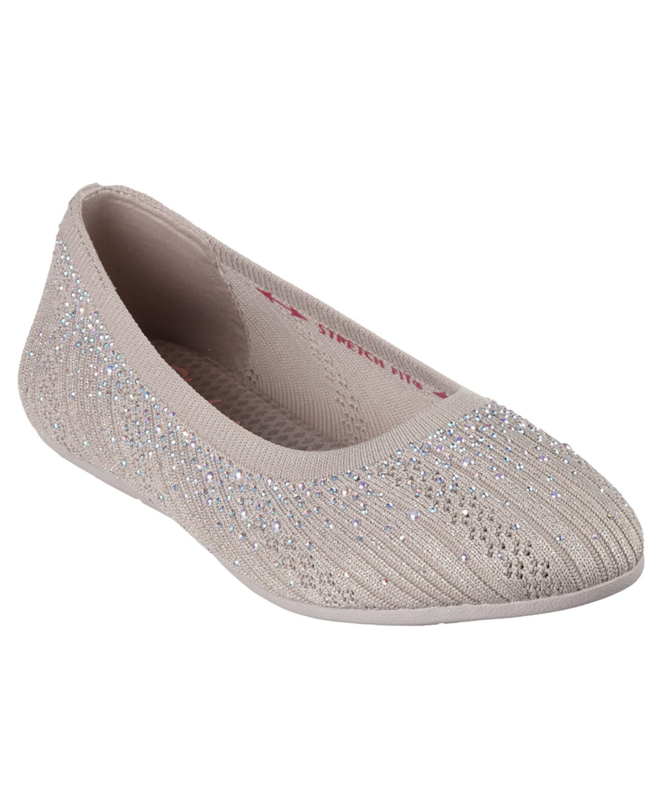 Women's Cleo 2.0 - Glitzy Days Slip-On Casual Ballet Flats from Finish Line SKECHERS