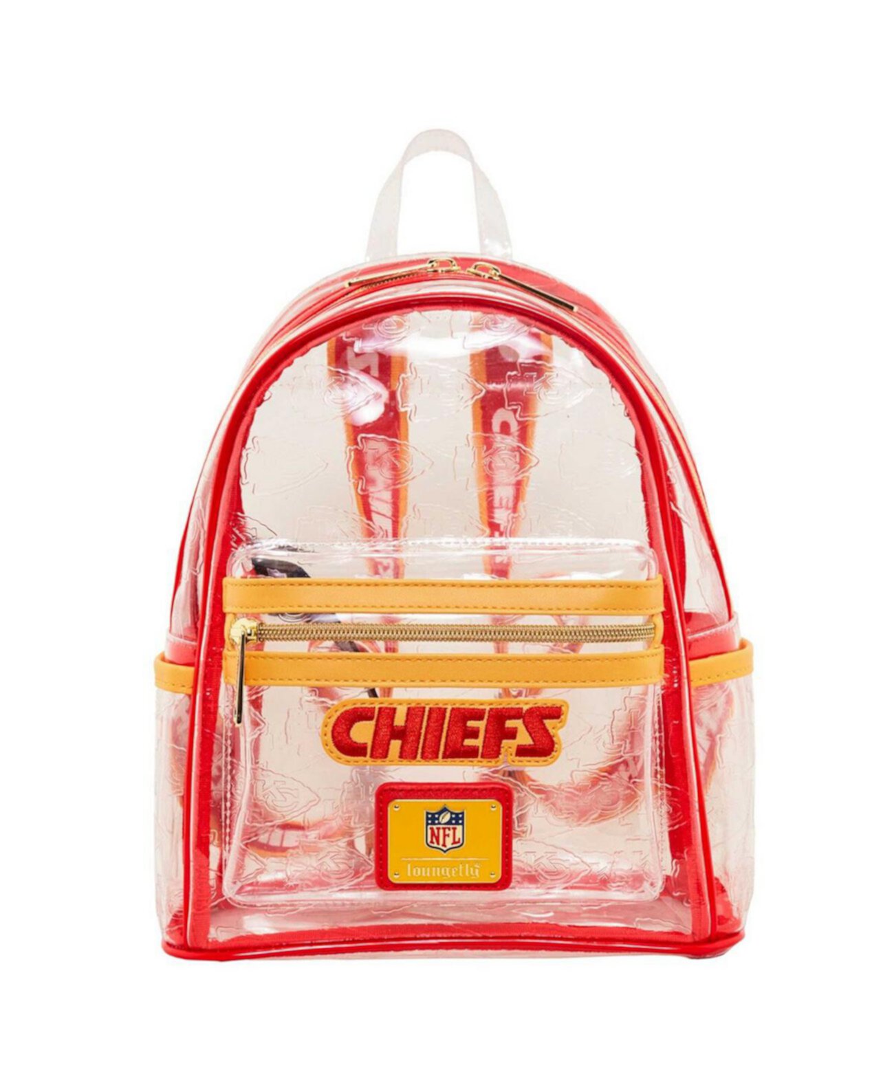 Рюкзак повседневный Loungefly Kansas City Chiefs Clear Mini Loungefly