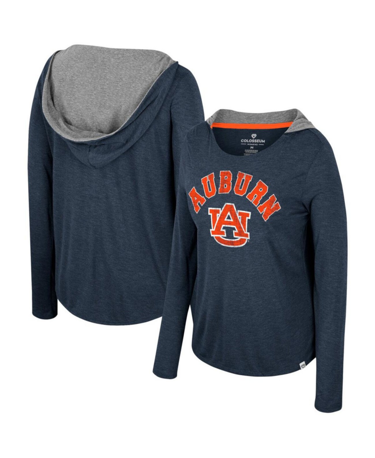 Женская винтажная худи с длинным рукавом Auburn Tigers Colosseum