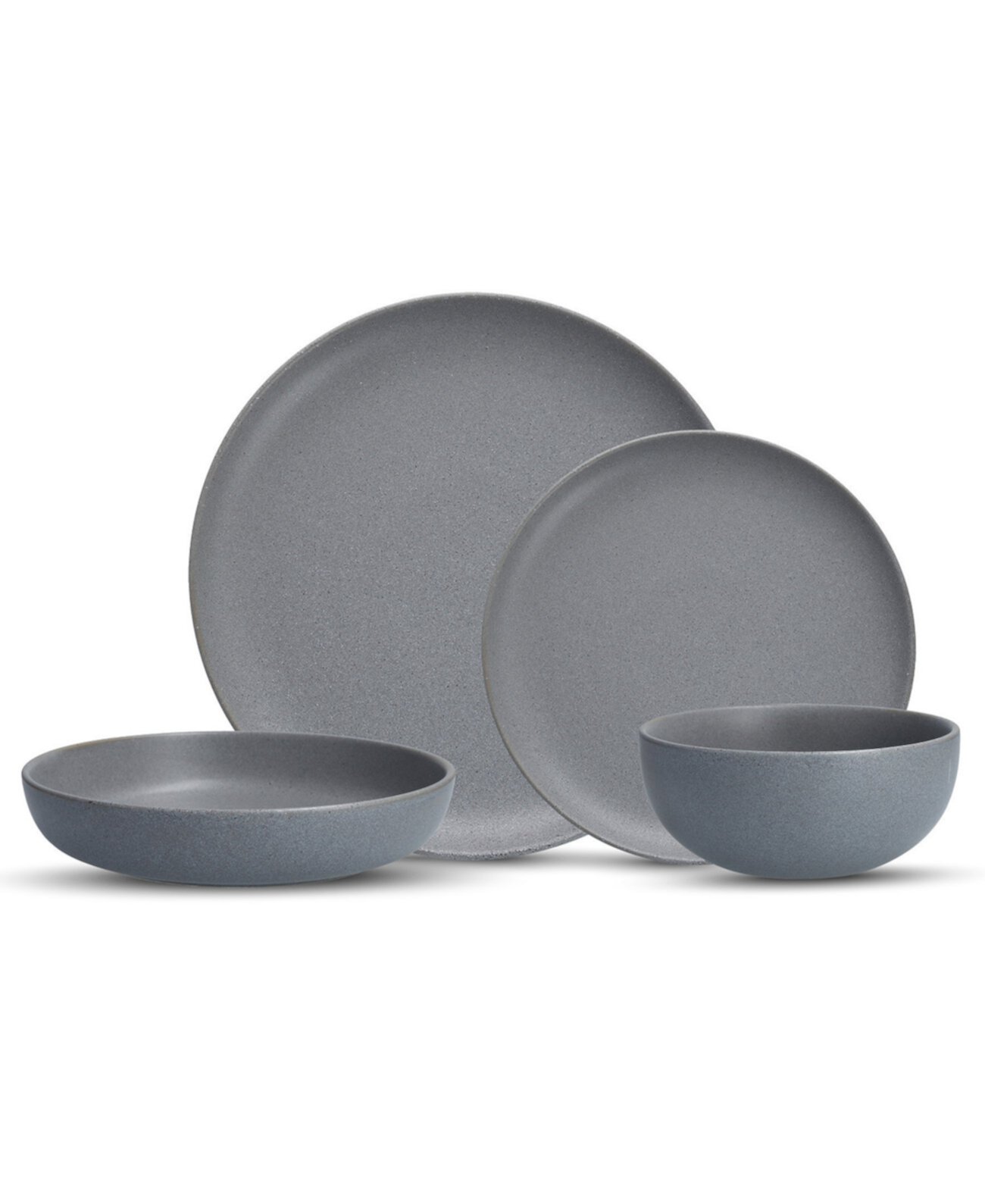 Набор столовой посуды Sound Cement, 16 предметов, сервиз на 4 персоны Fortessa