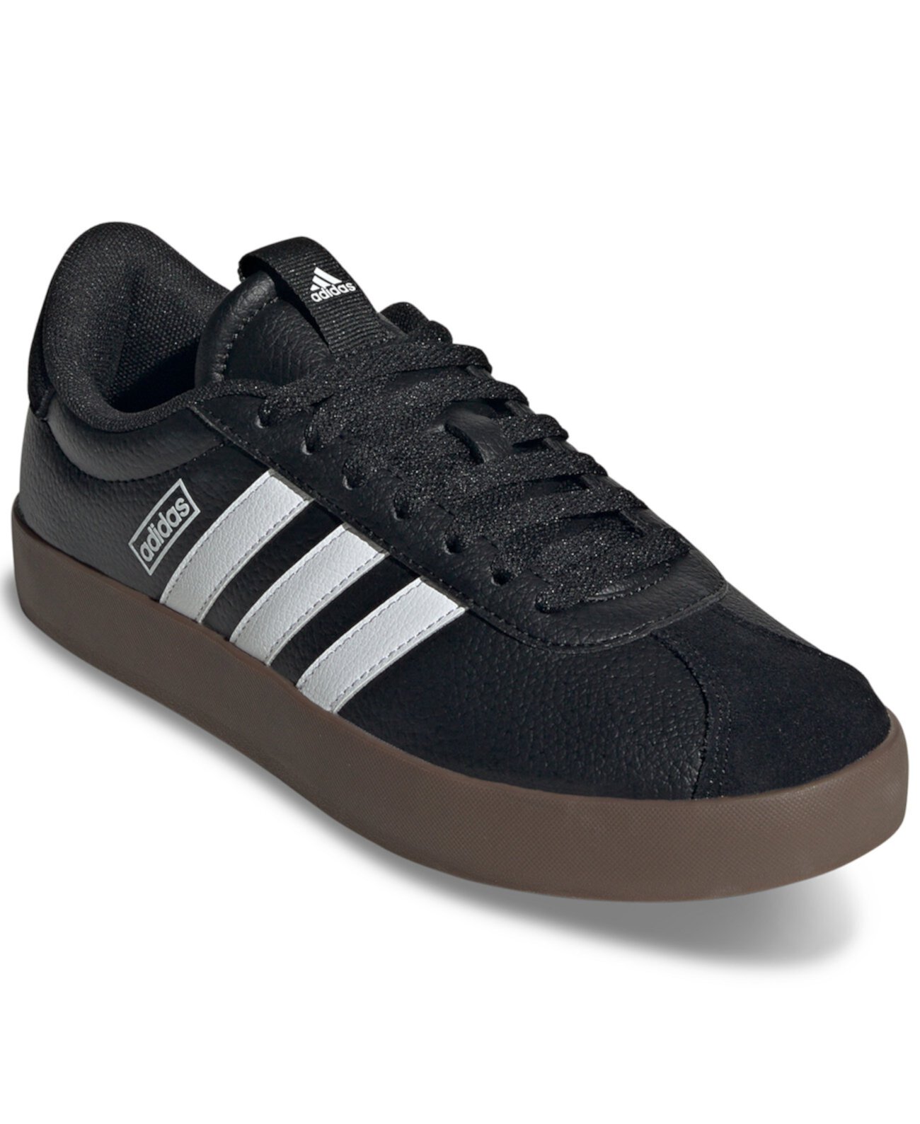 Женские кроссовки Adidas VL Court 3.0 из натуральной кожи с классическим дизайном Adidas