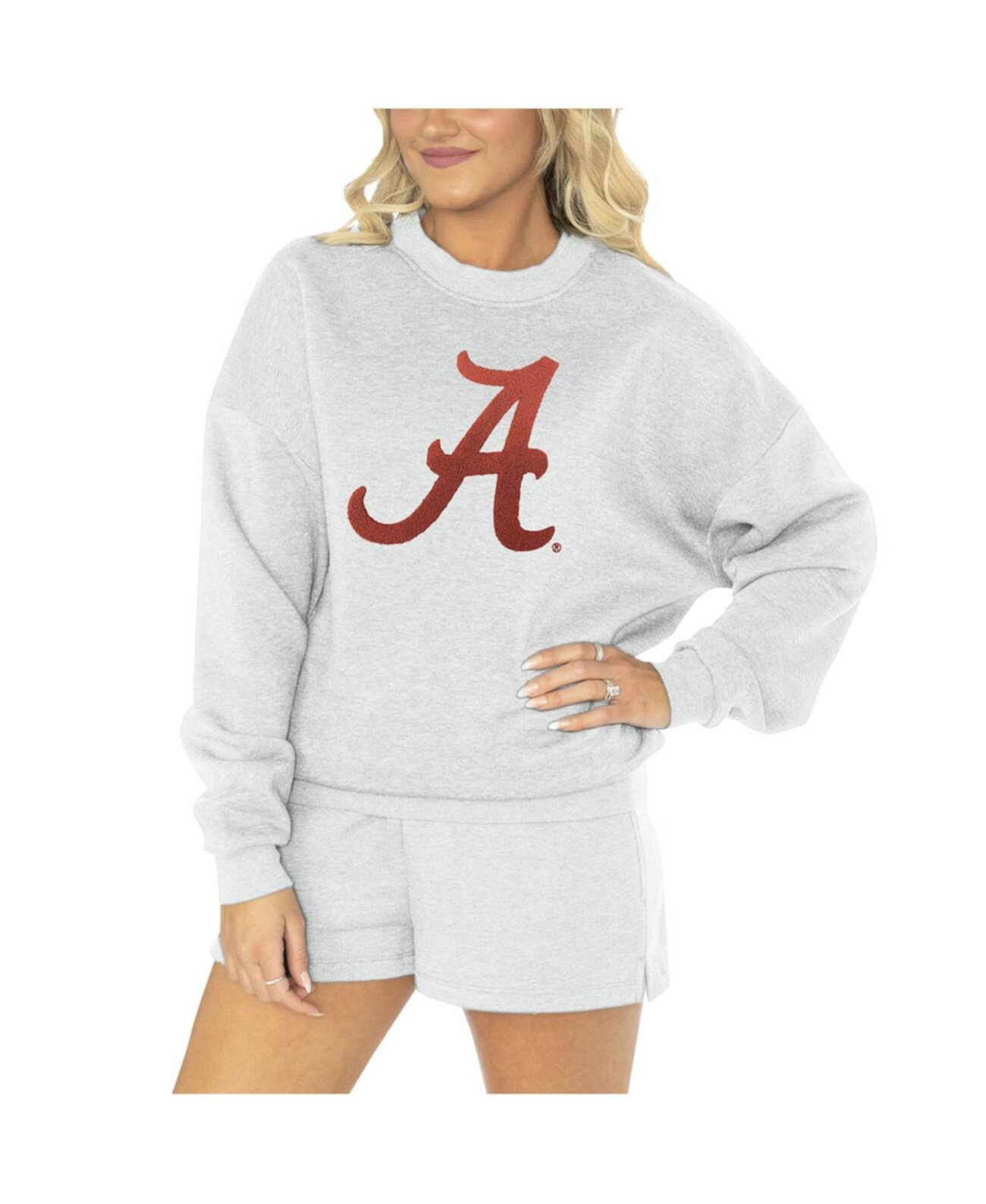 Женская Пижама Gameday Couture Комплект с Толстовкой и Шортами Alabama Crimson Tide Gameday Couture