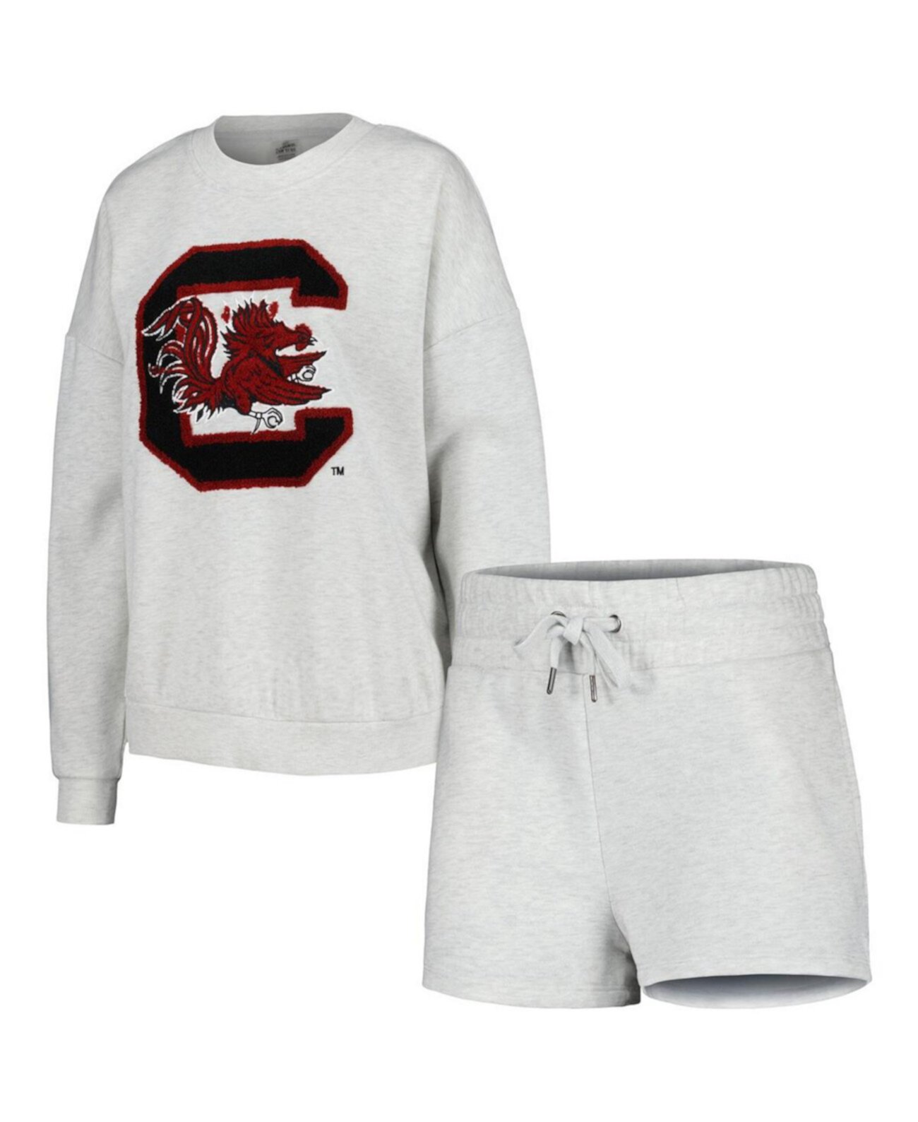 Женская Пижама Gameday Couture Комплект из Свитшота и Шорт South Carolina Gamecocks Gameday Couture