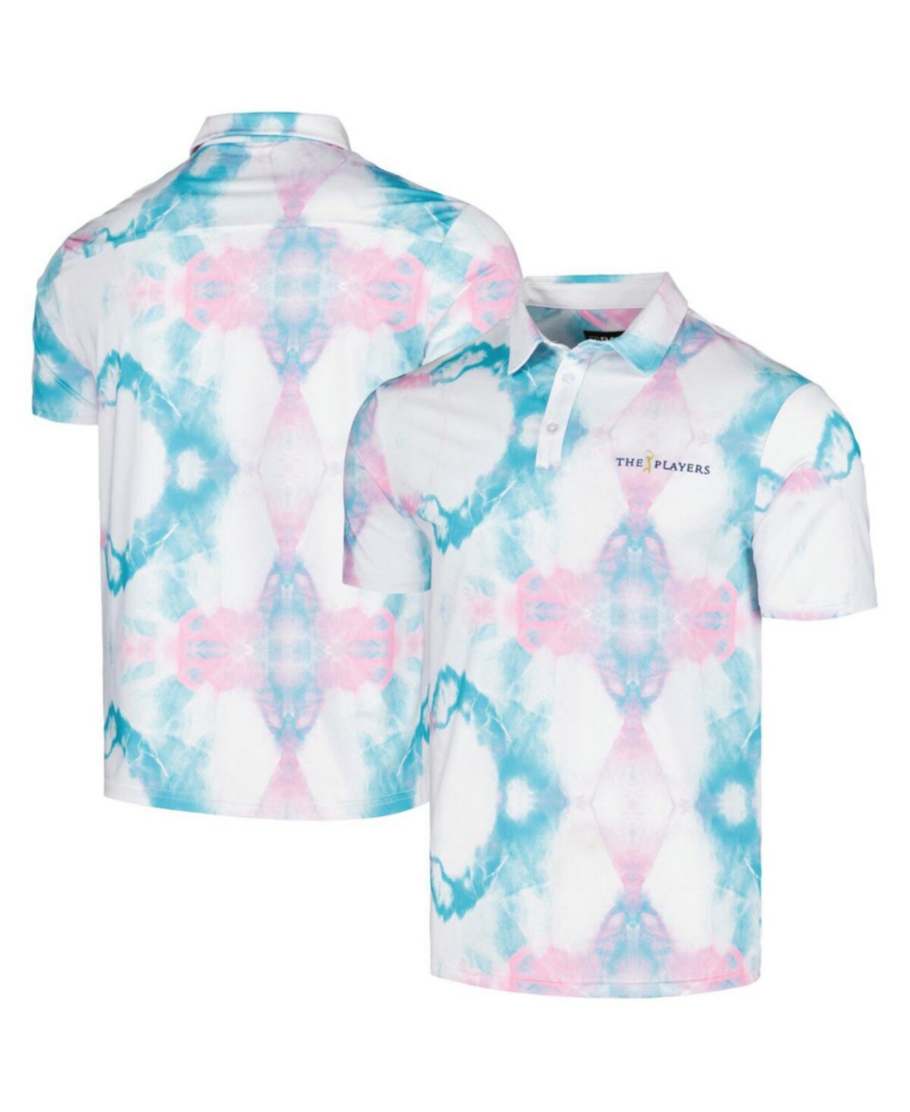 Мужская Поло рубашка Flomotion Cotton Candy Tie-Dye Flomotion