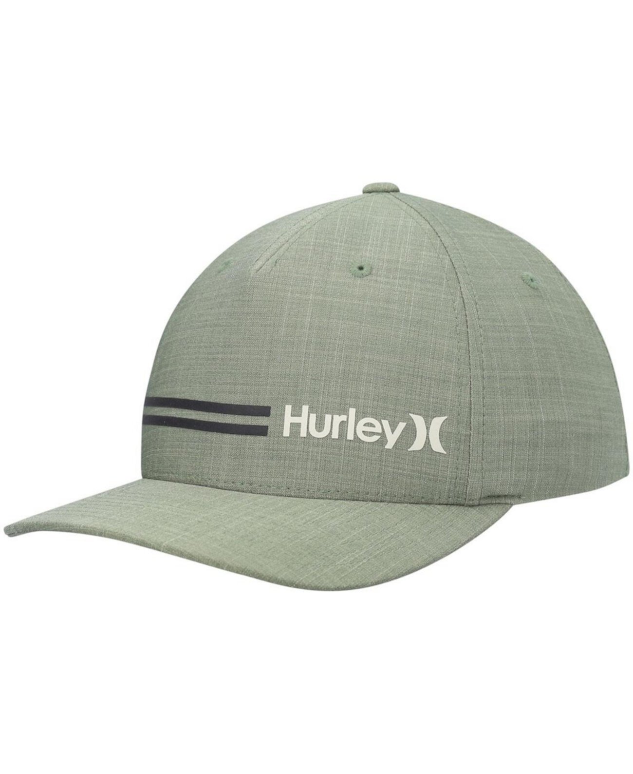 Бейсболка Hurley Мужская зеленая H20-Dri Line Up Flex Hurley