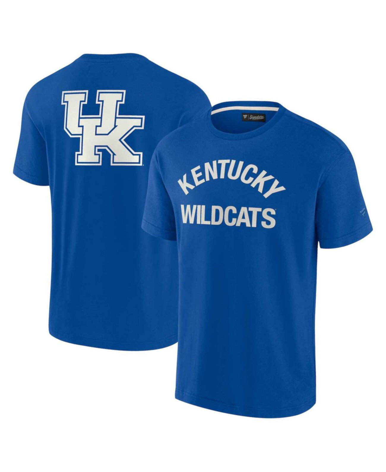 Супермягкая футболка с короткими рукавами Royal Kentucky Wildcats для мужчин и женщин Fanatics Signature