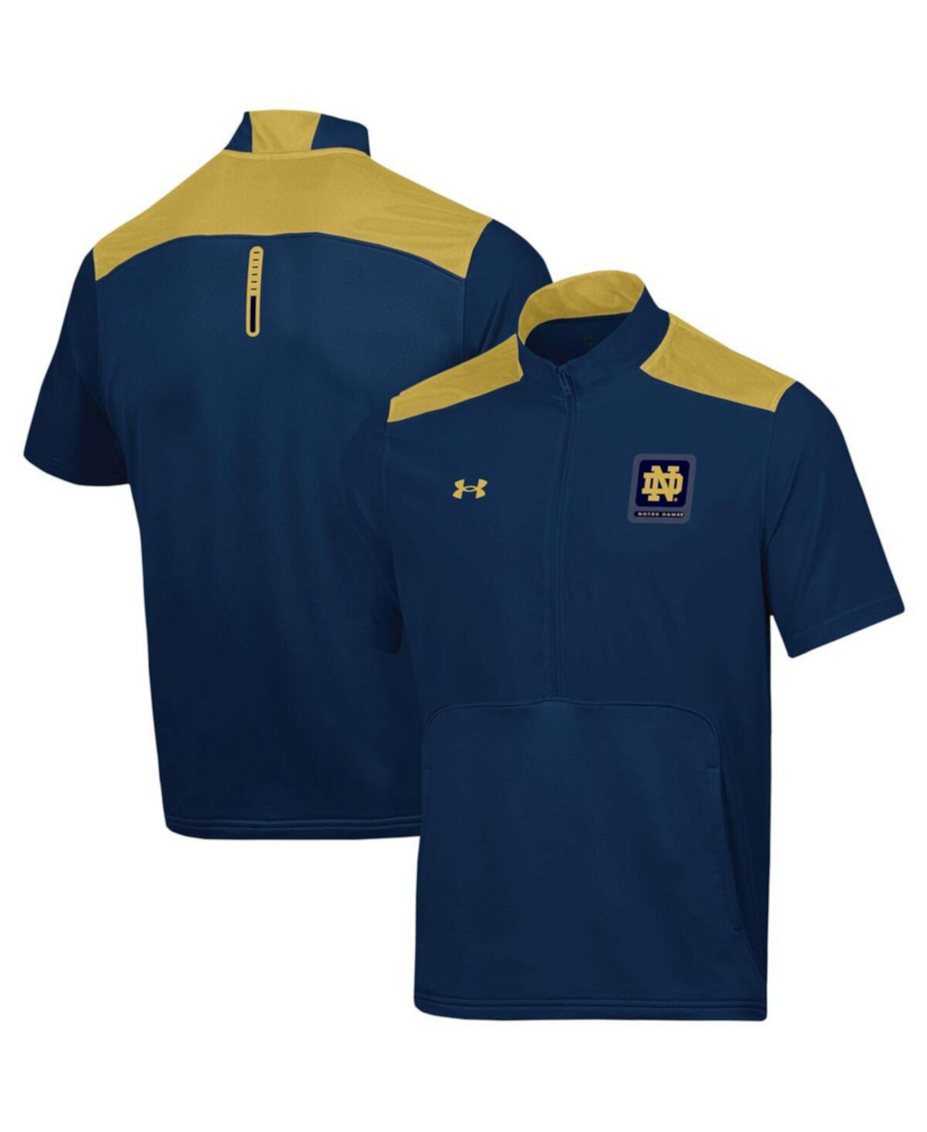 Мужская Куртка-Полузип Under Armour Notre Dame Fighting Irish Motivate Under Armour