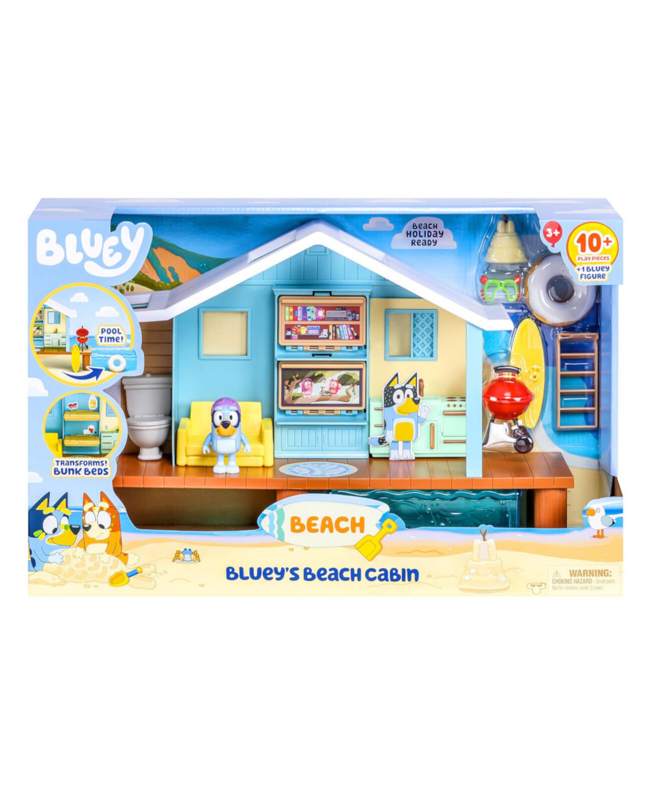 Игровой набор для пляжной хижины Bluey