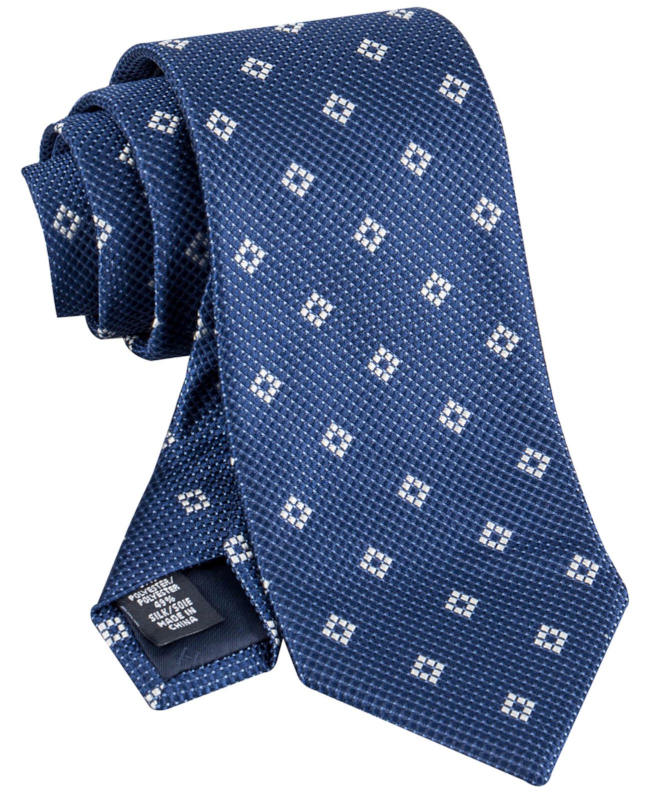 Мужской современный галстук с медальоном Tommy Hilfiger