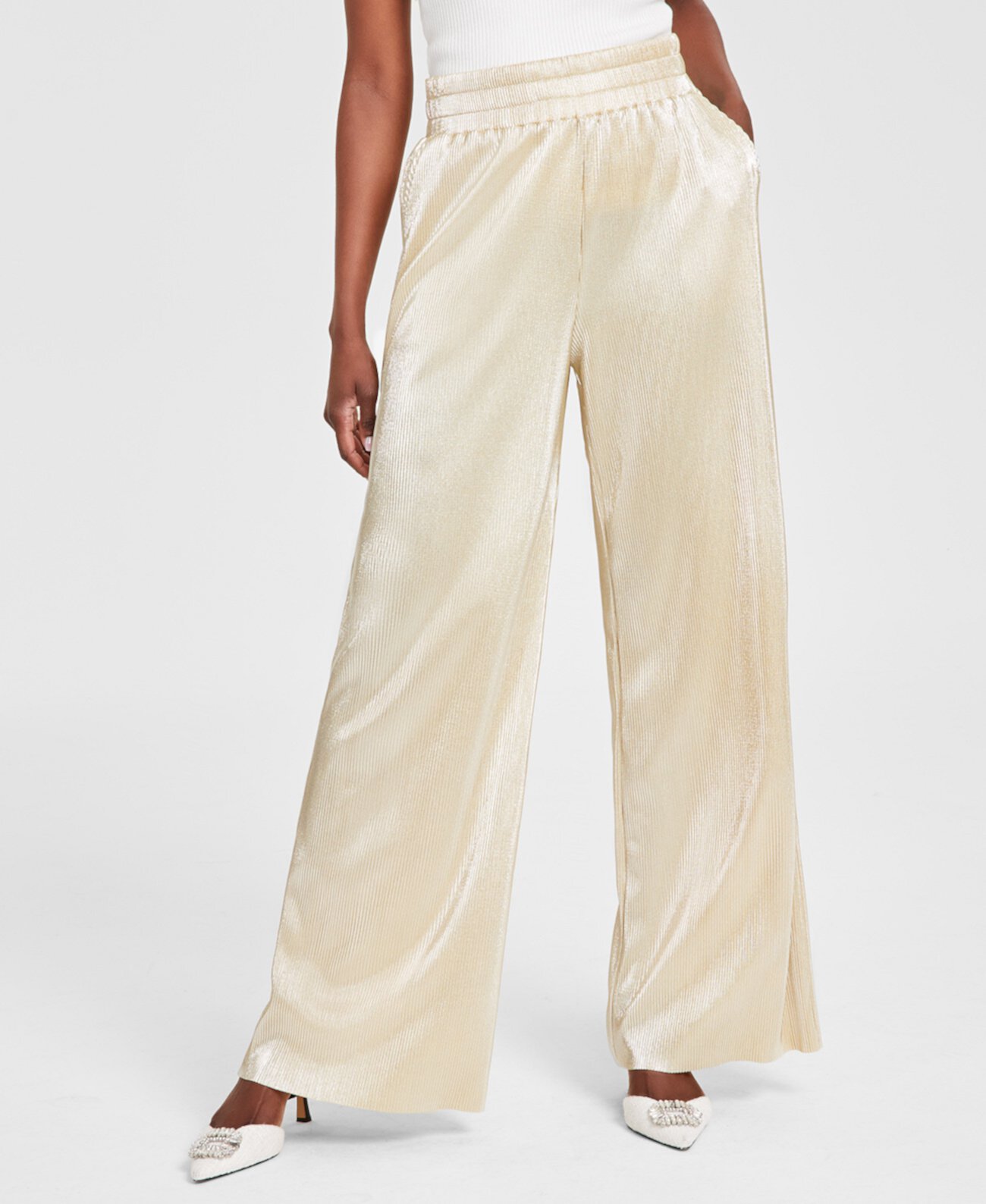 Высокие женские брюки с высокой талией I.N.C. International Concepts, предназначенные для Macy's I.N.C. International Concepts