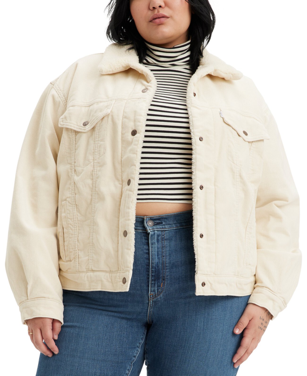 Женская куртка в стиле 90-х с отделкой из искусственного меха Levi's® Levi's®
