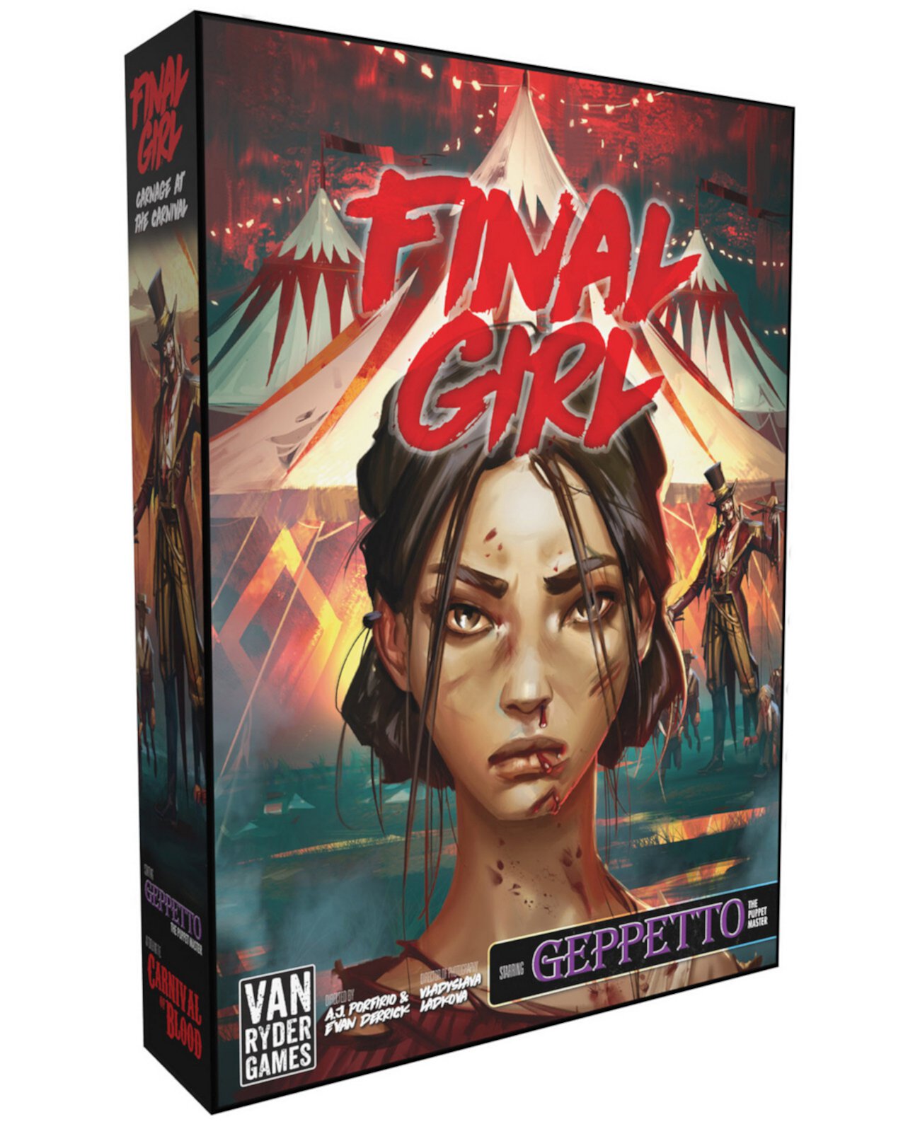 Van Ryder Games Final Girl Художественный фильм Box Carnage at the Carnival University Games