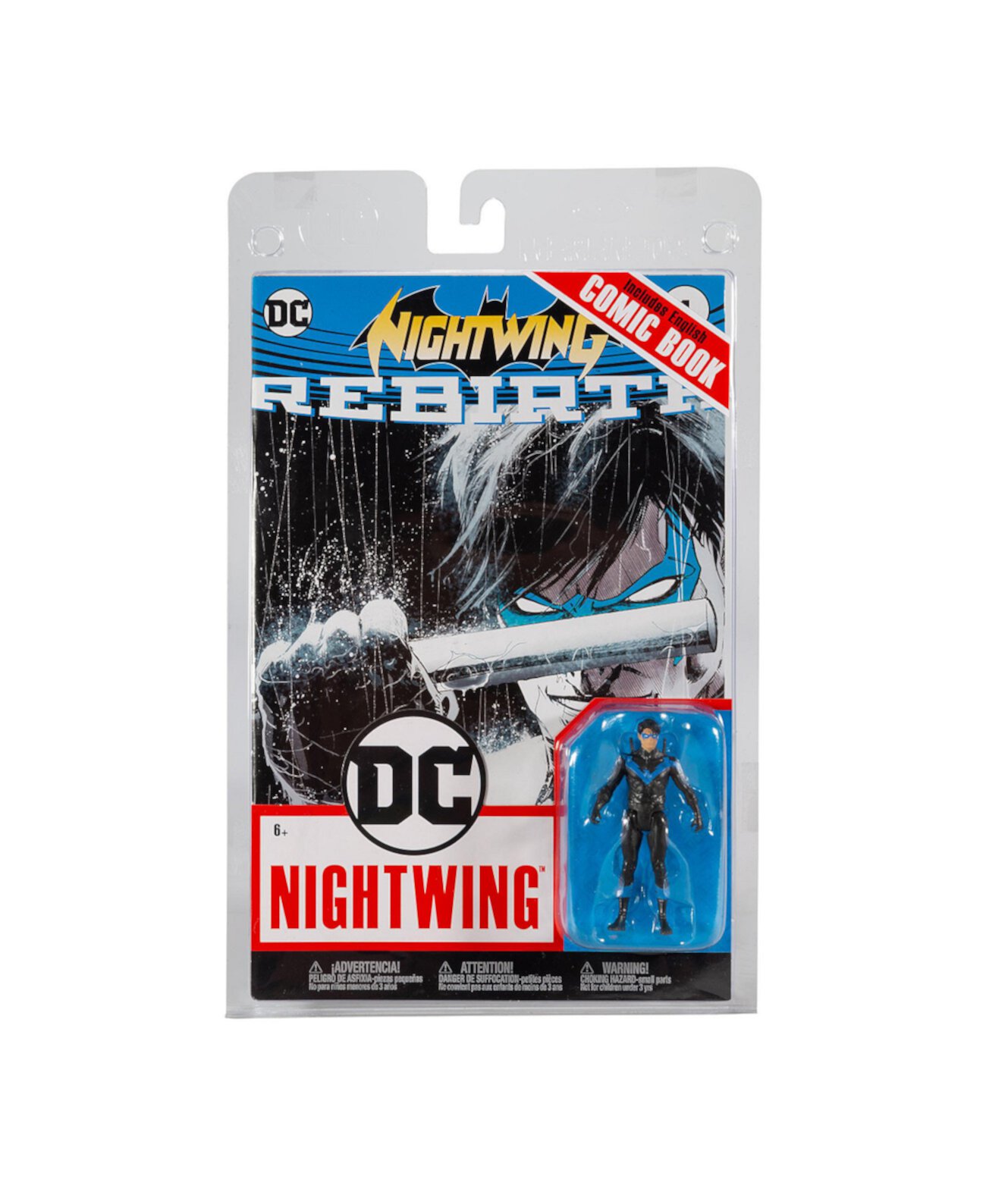 Фигурка Nightwing with DC Rebirth Comic Dc Page Punchers 3 дюйма DC Direct