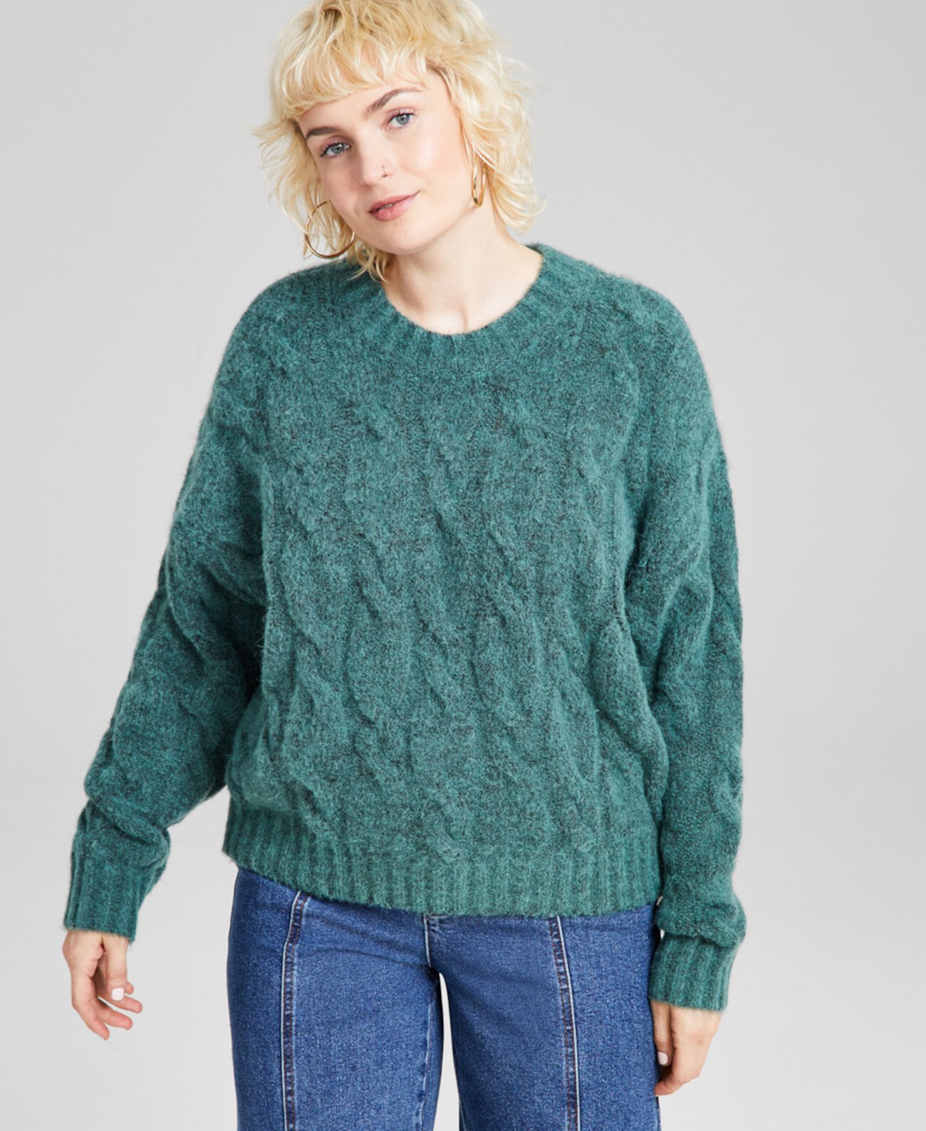 Женский вязаный свитер And Now This, созданный для Macy's And Now This