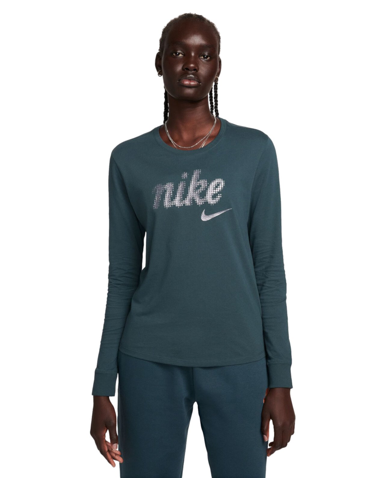 Женская спортивная одежда Essentials - топ с длинными рукавами Nike