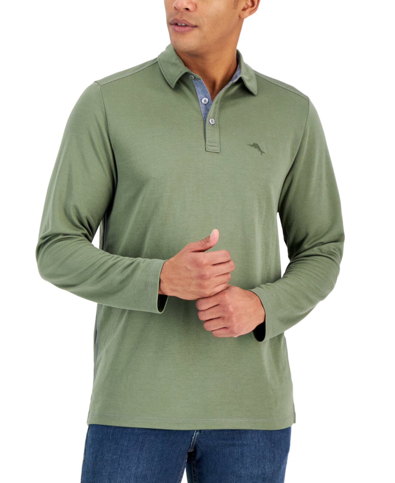 Мужская рубашка-поло с длинными рукавами Kohala Peak Tommy Bahama