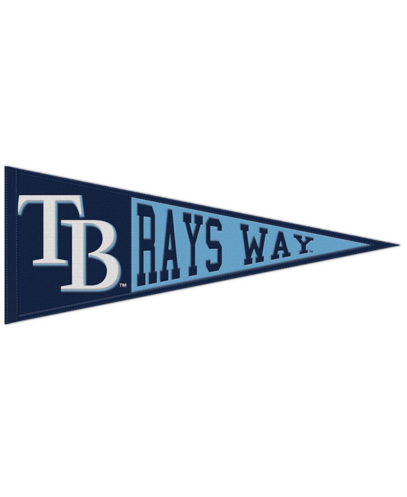 Вымпел с надписью Tampa Bay Rays 13 x 32 дюйма Wincraft