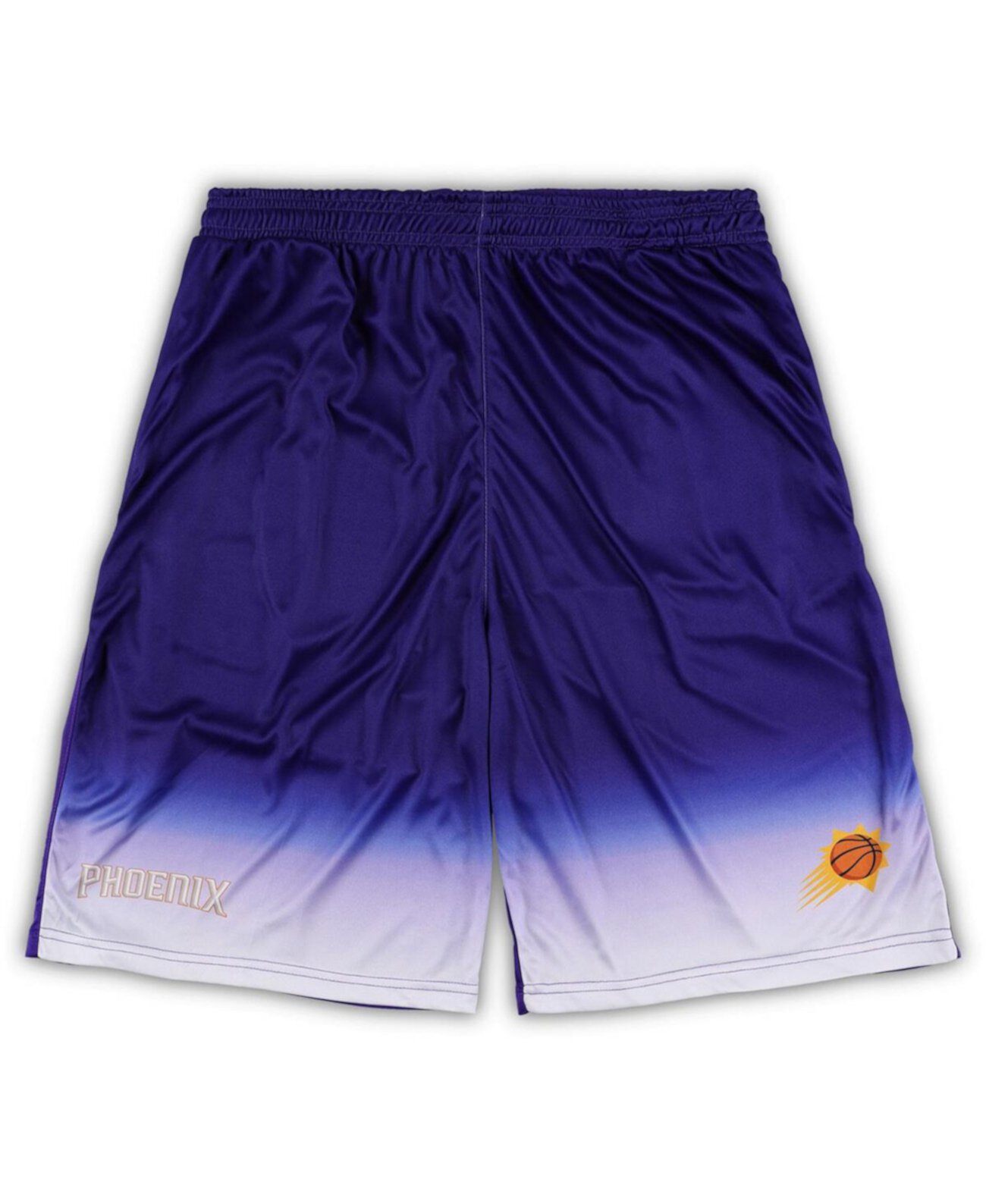 Мужские фиолетовые шорты Phoenix Suns Fadeaway с эластичным поясом Fanatics