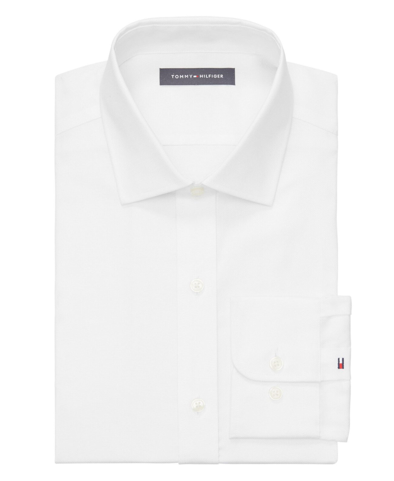 Мужская Классическая рубашка Tommy Hilfiger TH Flex Essentials Wrinkle Free Stretch Tommy Hilfiger