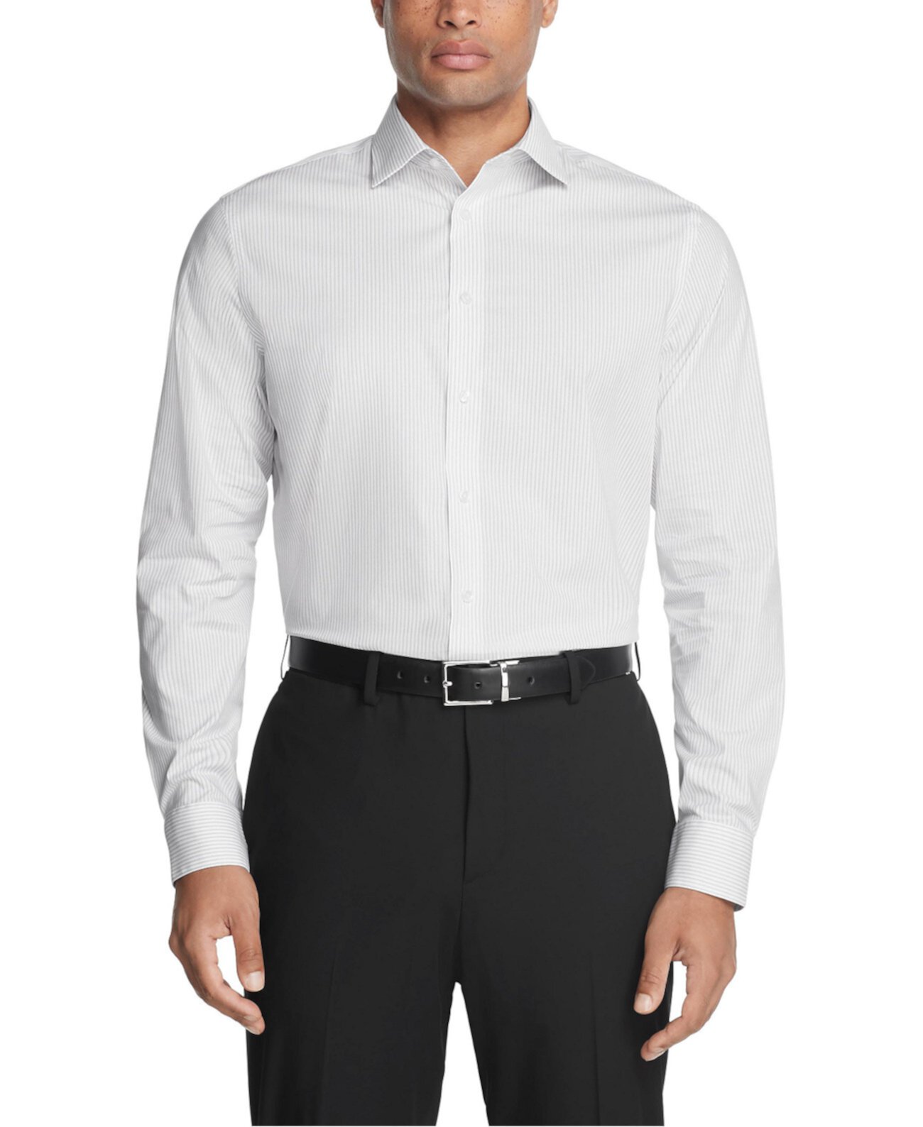 Мужская классическая рубашка Steel+ Slim Fit, устойчивая к морщинам Calvin Klein