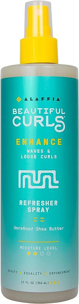 Beautiful Curls — освежающий спрей Curl Enhance, 12 жидких унций Alaffia