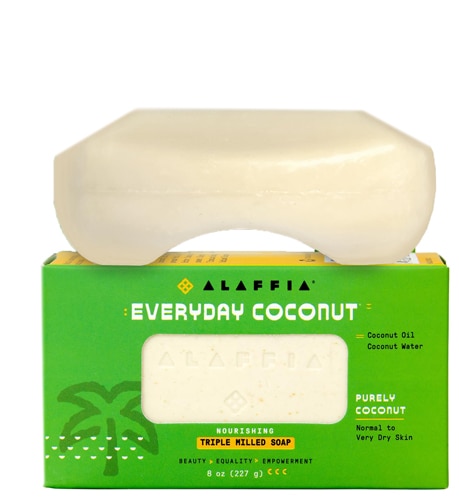 Мыло EveryDay Coconut — чисто кокосовое, 8 унций Alaffia