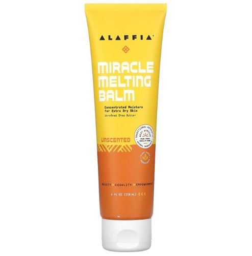 Масло для тела Miracle Melting Balm без отдушки, 118 мл — для очень сухой кожи Alaffia