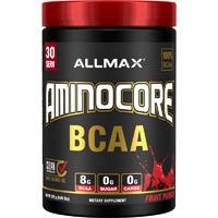 Aminocore BCAA Dietary Supplement Fruit Punch -- 0.69 lbs ALLMAX