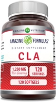 CLA -- 1250 mg - 120 Softgels (Мягкие капсулы) Amazing Nutrition