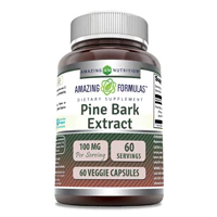 Pine Bark Extract -- 100 mg - 60 VCaps Amazing Nutrition