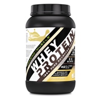 Whey Protein Isolate & Concentrate Vanilla -- 2 lbs Amazing Muscle