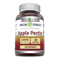 Amazing Formulas Яблочный пектин — 1400 мг — 120 капсул Amazing Nutrition