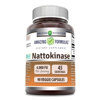 Nattokinase - 100 мг - 90 растительных капсул - Amazing Nutrition Amazing Nutrition