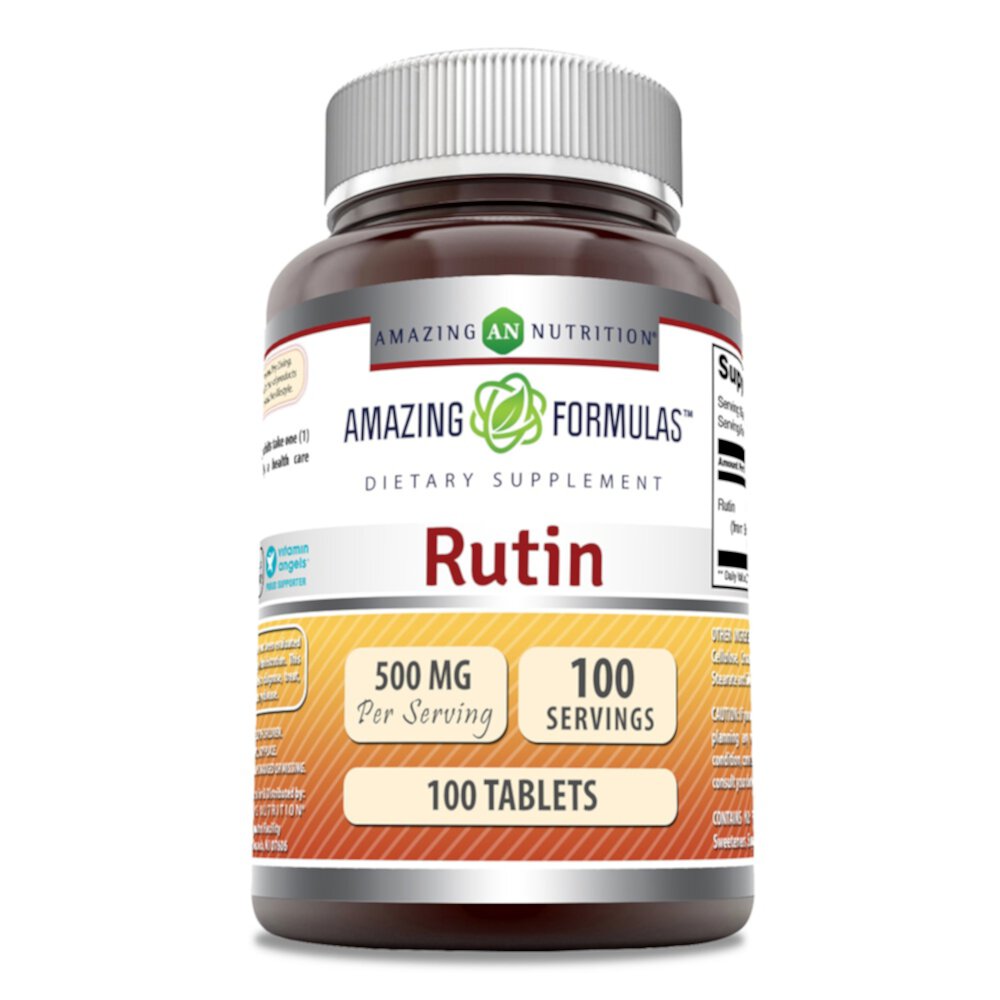 Рутин - 500 мг - 100 таблеток - Amazing Nutrition Amazing Nutrition