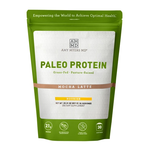 The Myers Way Paleo Protein Mocha Latte -- 30 Servings (Порции) Amy Myers MD