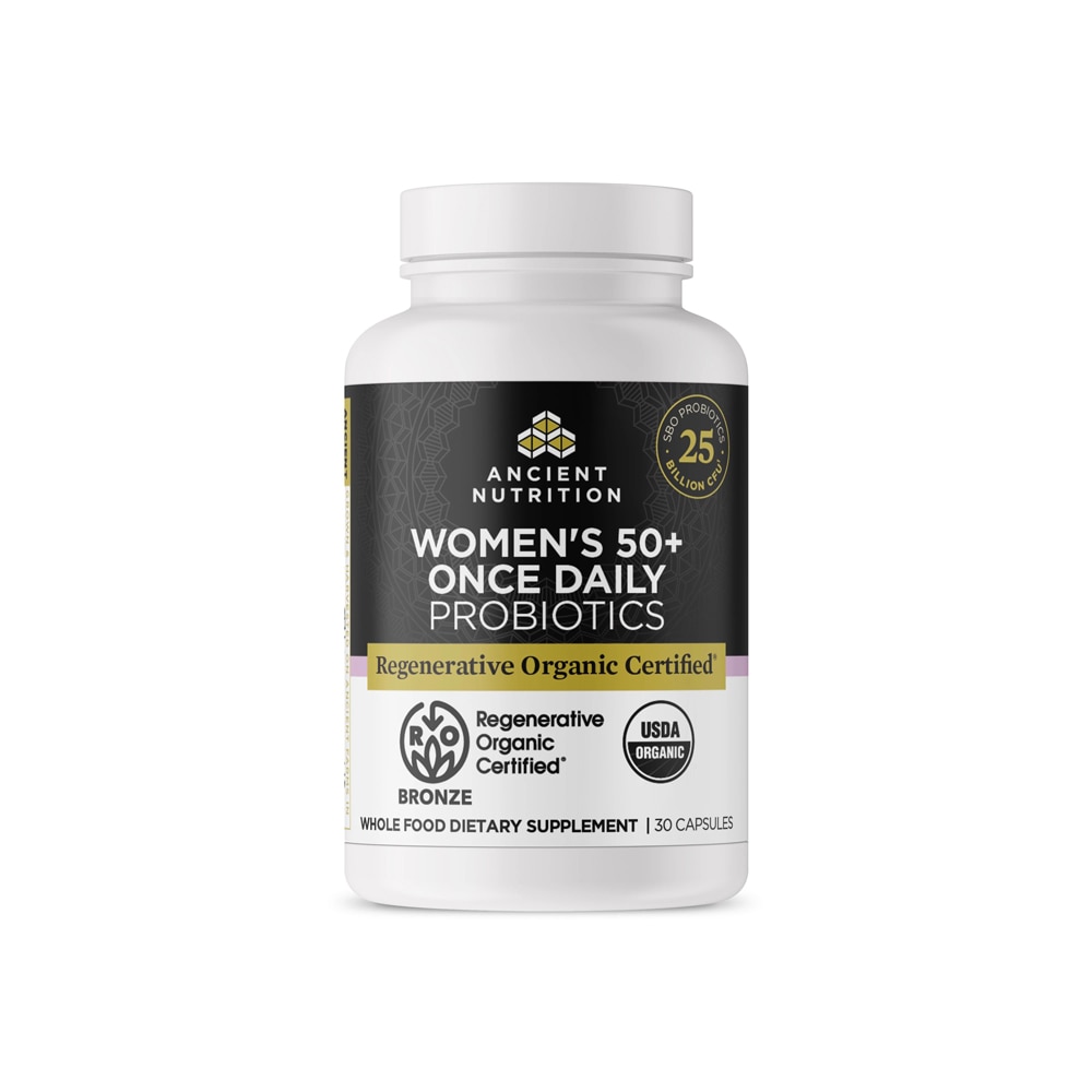 ROC - Women's 50+ Once Daily Probiotics -- 25 billion CFU - 30 Capsules (Капсулы) Ancient Nutrition