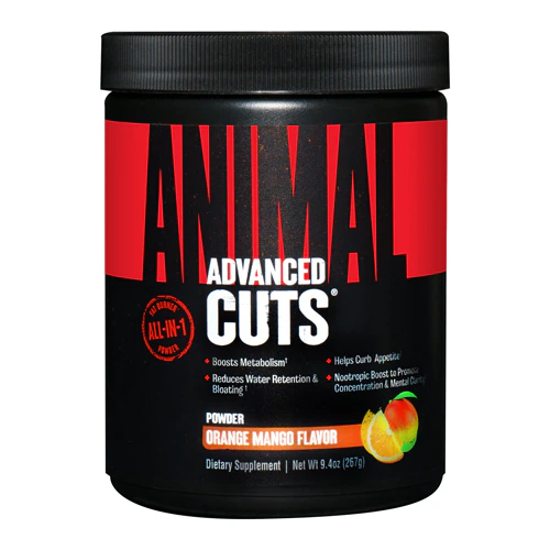 Animal Advanced Cuts: порошок для сжигания жира и поддержки обмена веществ, 266 г Animal