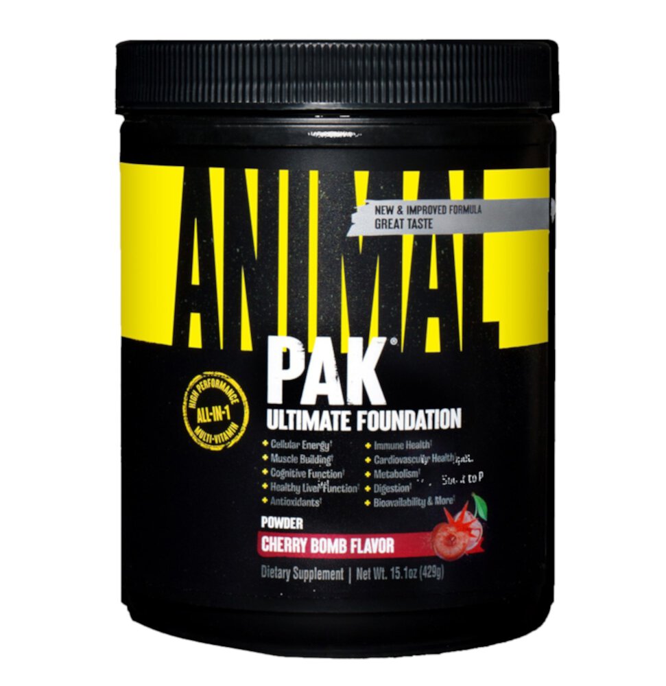 Pak Ultimate Foundation Powder (Порошок) Cherry Bomb -- 30 Servings (Порции) Animal