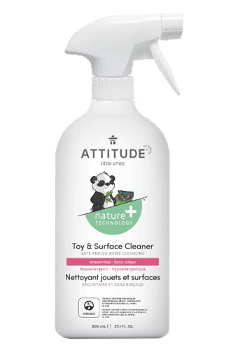 Универсальные чистящие средства для детей ATTITUDE Little Ones Toy & Surface Cleaner Unscented ATTITUDE