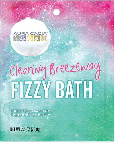 - Очищающая газированная ванна Breezeway - 2,5 унции Aura Cacia