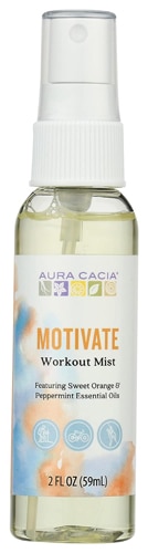 Спрей для тренировки Motivate — 2 жидких унции Aura Cacia