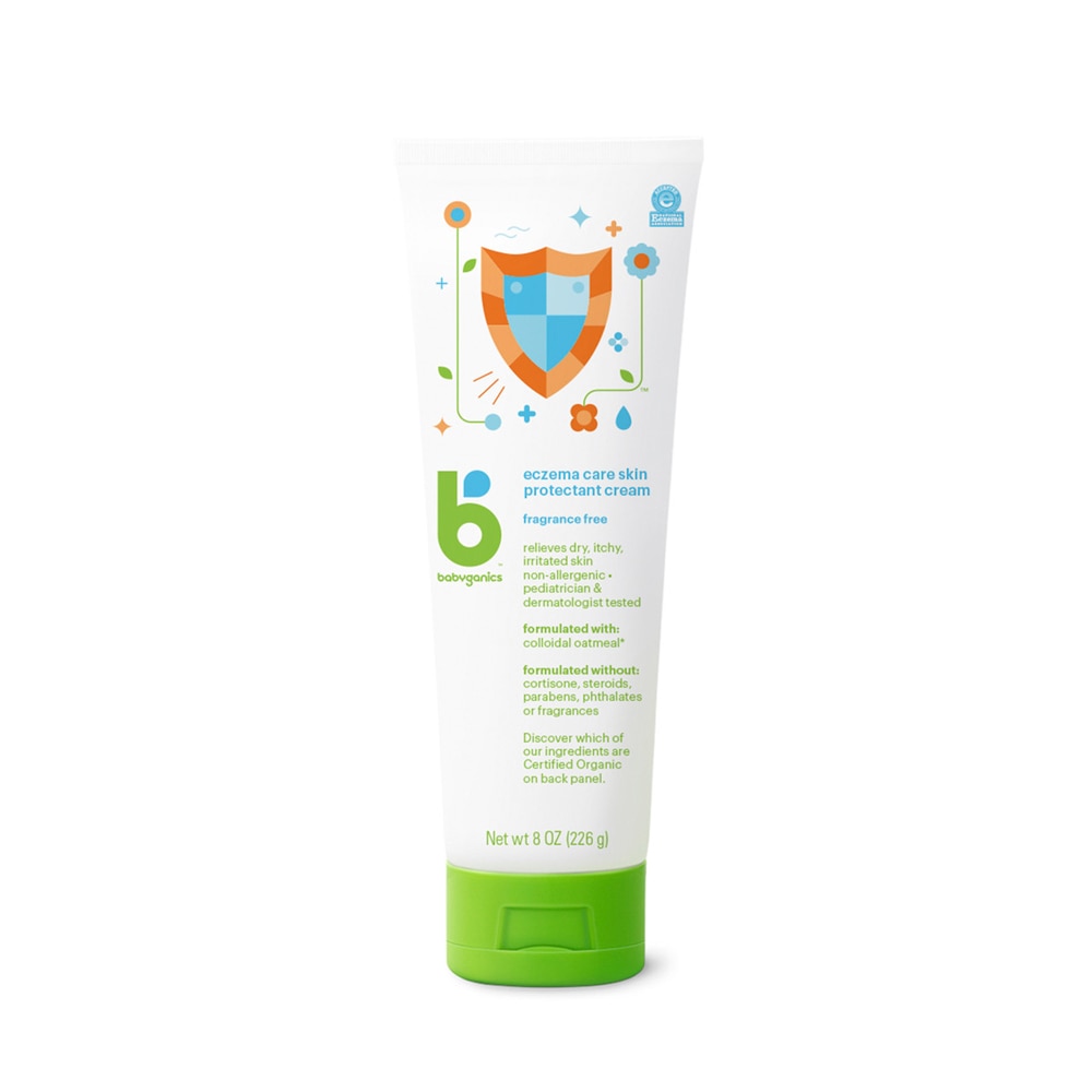 Защитный крем для кожи Eczema Care без ароматизаторов, 8 унций Babyganics