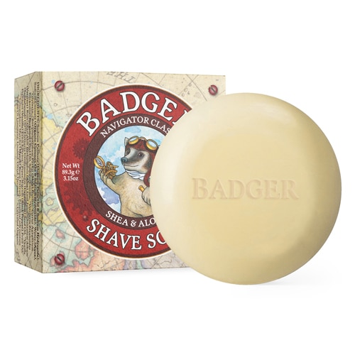 Органическое мыло для бритья Navigator Class Man Care, 3,15 унции Badger Basket