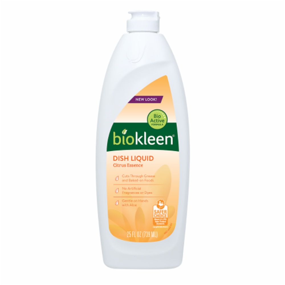 Dish Liquid Citrus and Aloe — 25 жидких унций Biokleen