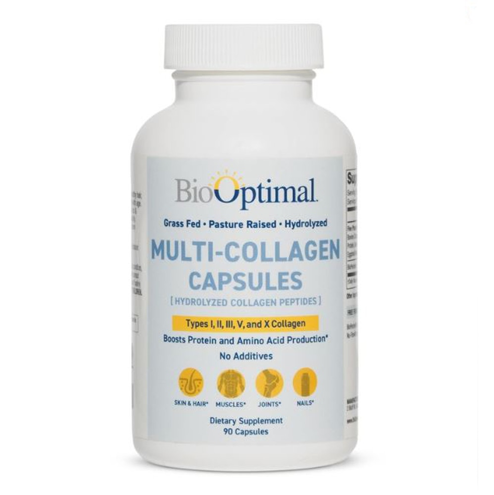 Мультиколлагеновые капсулы — 90 капсул BioOptimal