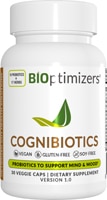 CogniBiotics -- 30 Veggie Capsules (Капсулы на растительной основе) BIOptimizers