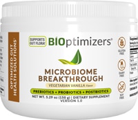 Microbiome Breakthrough Vegetarian Vanilla -- 5.29 oz (Унции) BIOptimizers