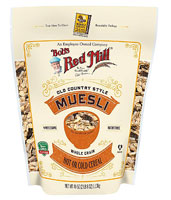 Whole Grain Old Country Muesli Cereal -- 40 oz Bob's Red Mill
