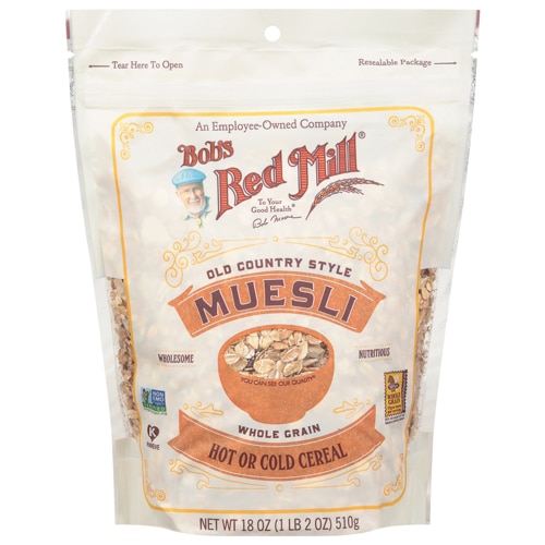 Whole Grain Old Country Muesli Cereal -- 18 oz Bob's Red Mill